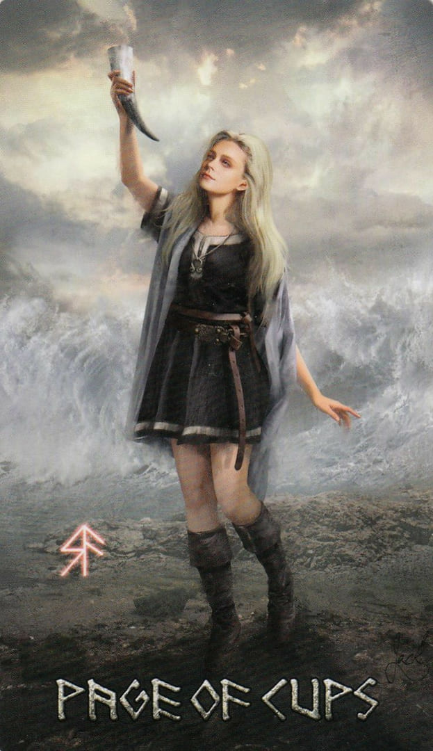 Page of Cups — Runic Tarot