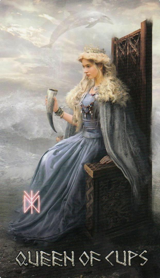 Queen of Cups — Runic Tarot