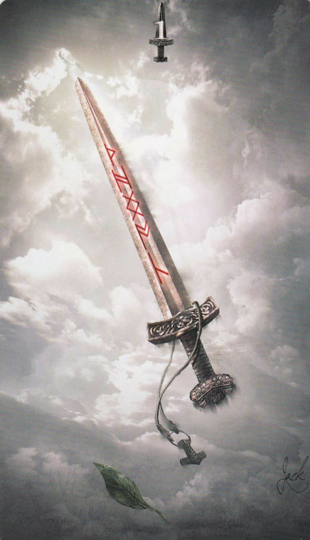 Ace of Swords — Runic Tarot
