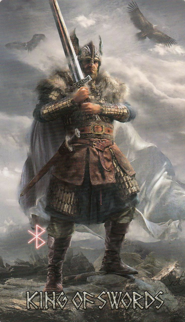 King of Swords — Runic Tarot