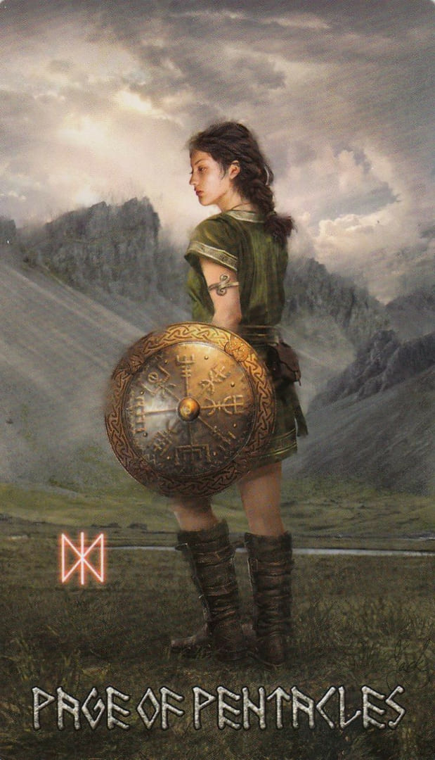 Page of Pentacles — Runic Tarot