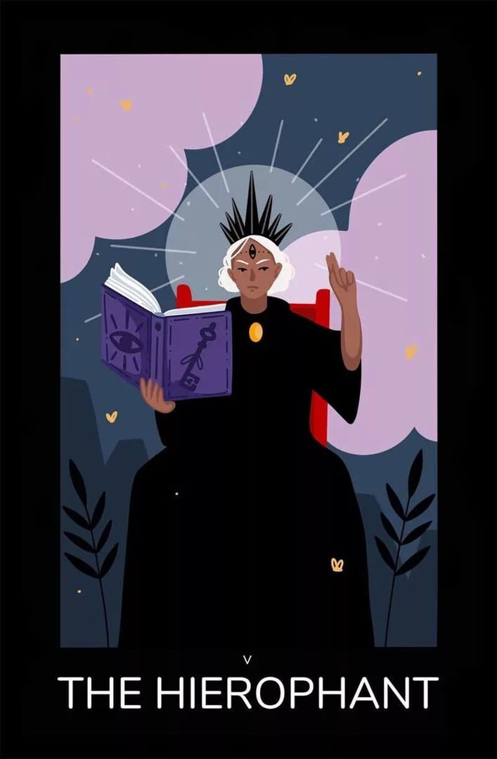 The Hierophant — Sabotage Tarot