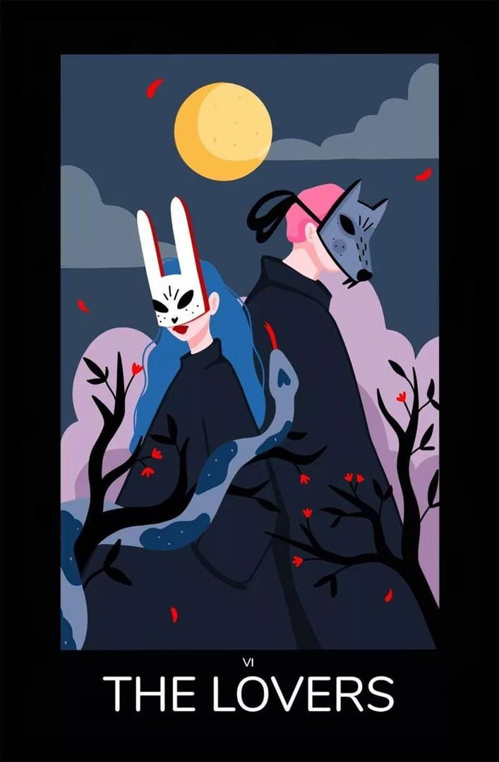 The Lovers — Sabotage Tarot