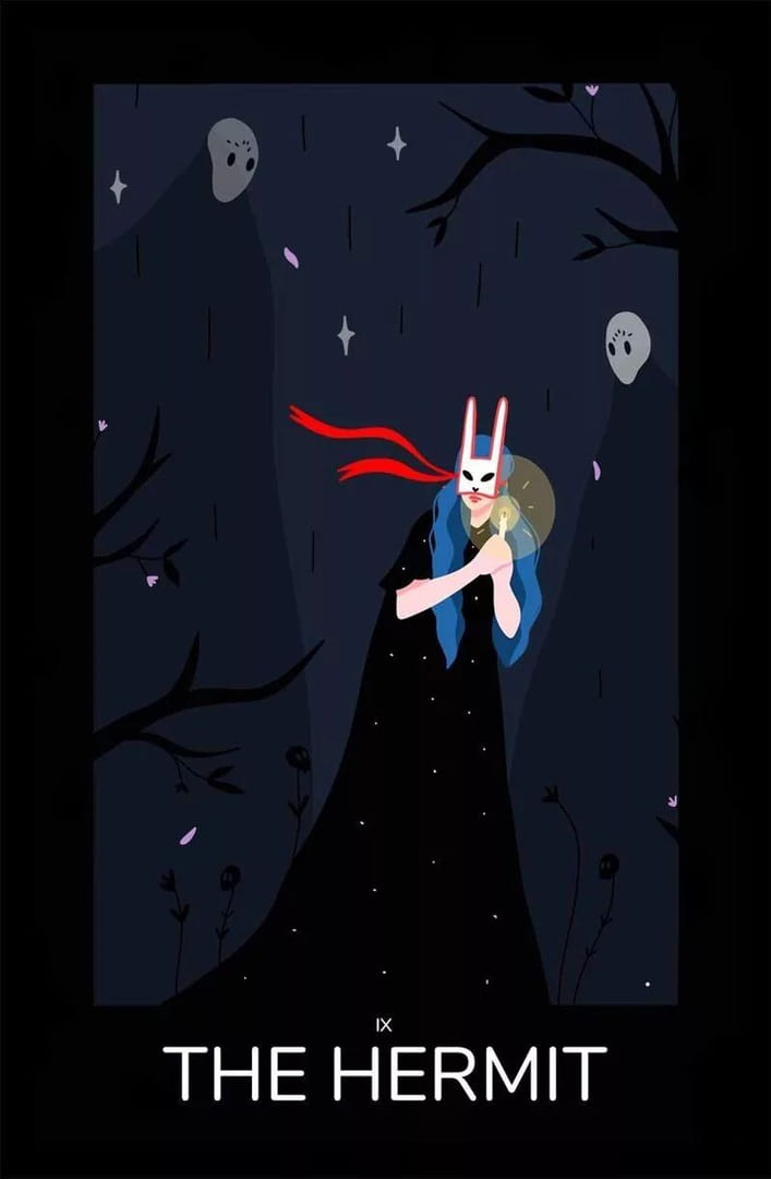 The Hermit — Sabotage Tarot