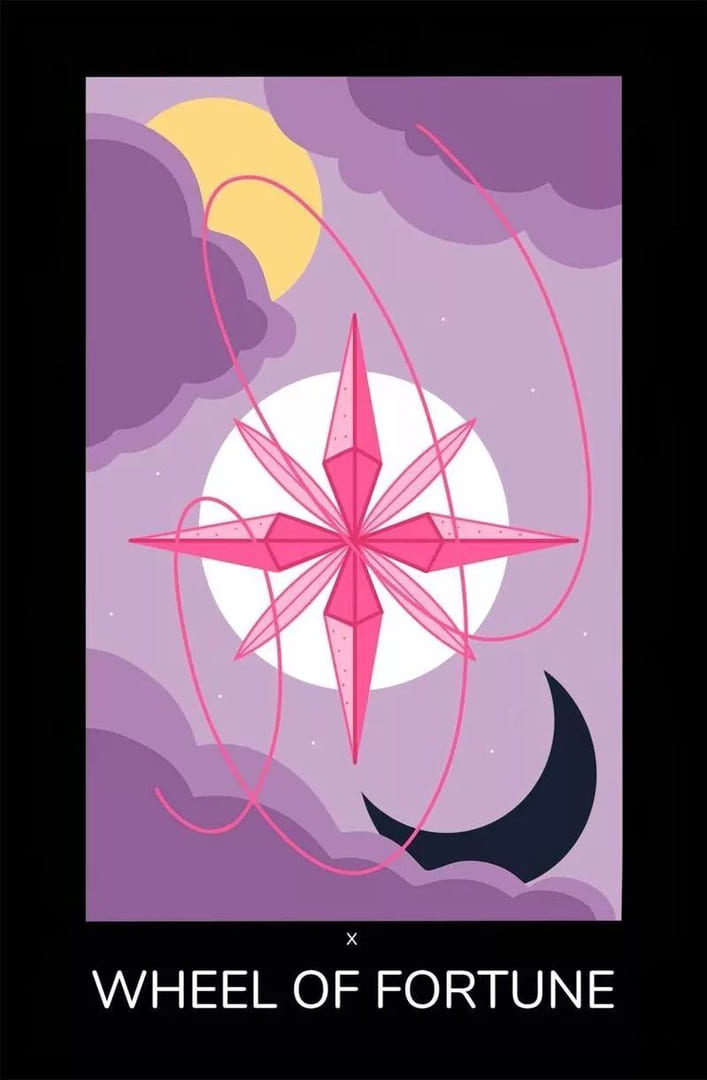 La Rueda de la Fortuna — Sabotage Tarot
