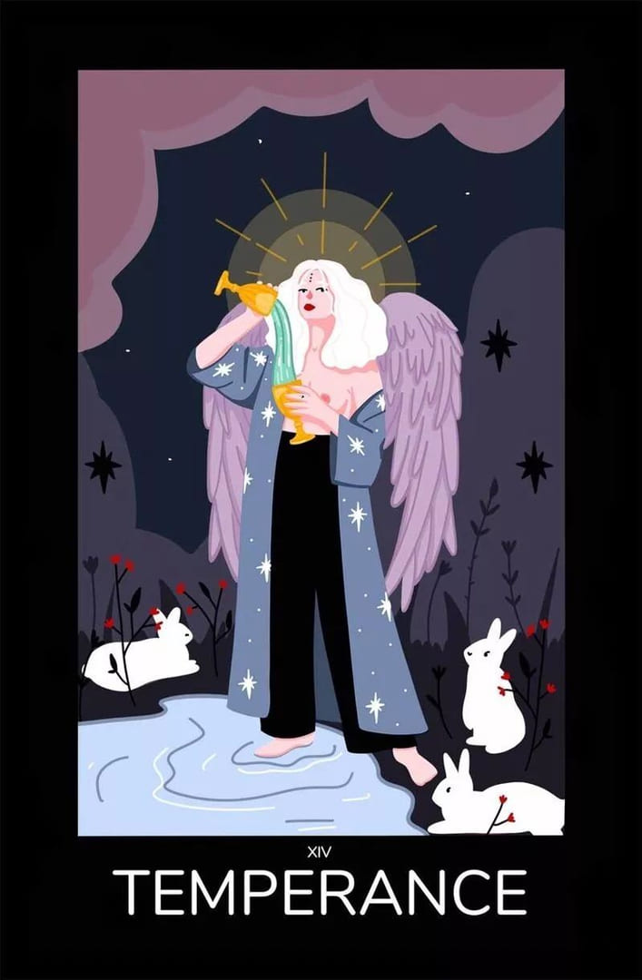 La Templanza — Sabotage Tarot