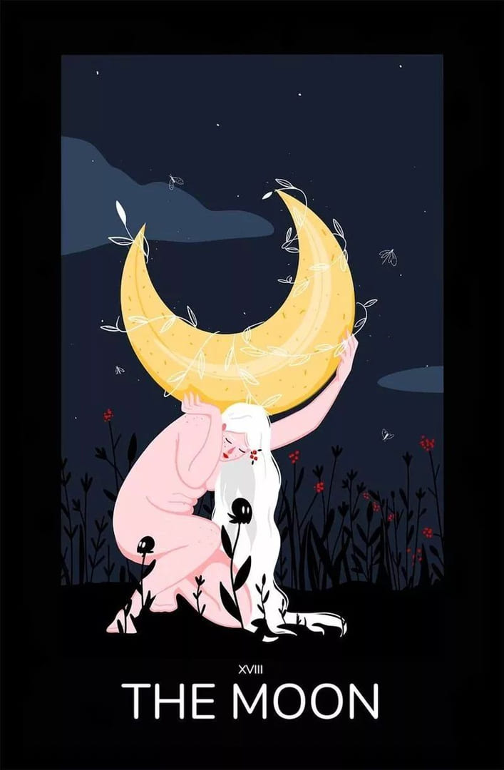 The Moon — Sabotage Tarot