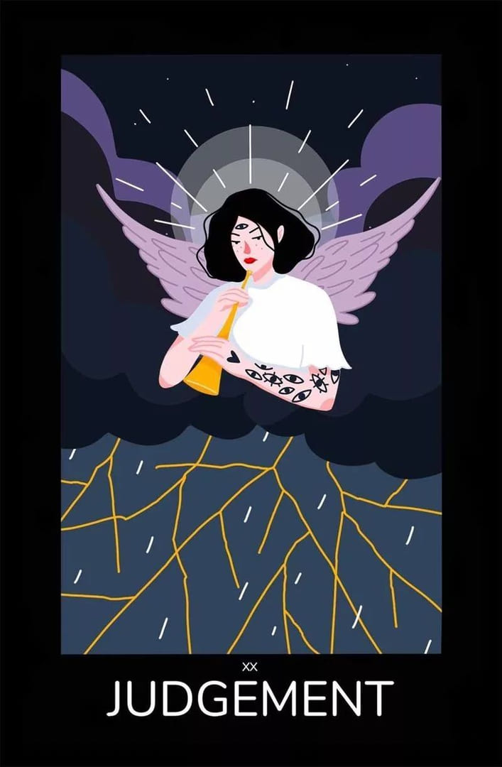 Judgement — Sabotage Tarot