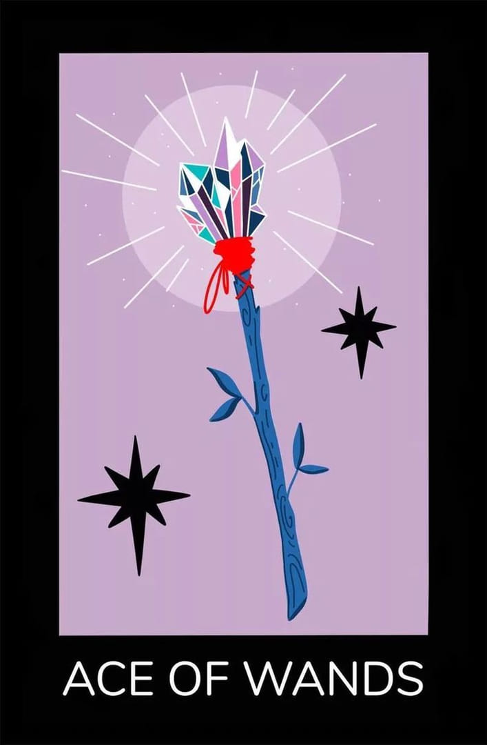 Ace of Wands — Sabotage Tarot