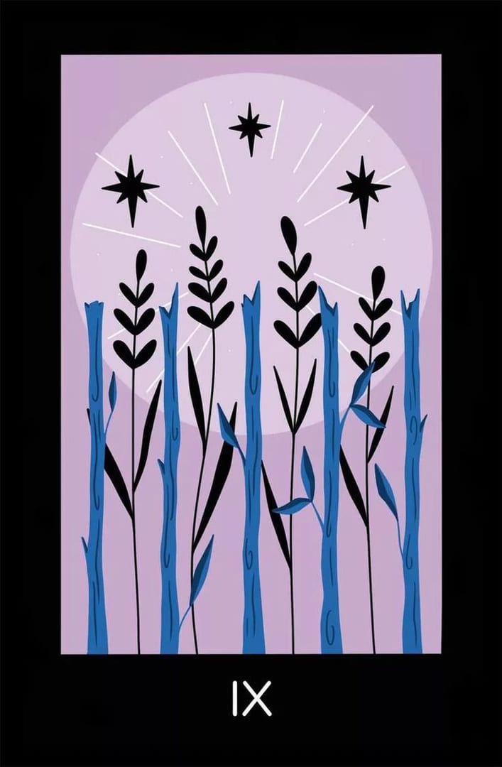 Nine of Wands — Sabotage Tarot