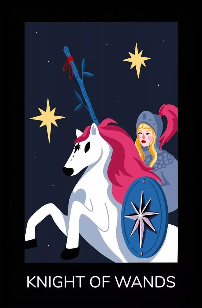 Knight of Wands — Sabotage Tarot