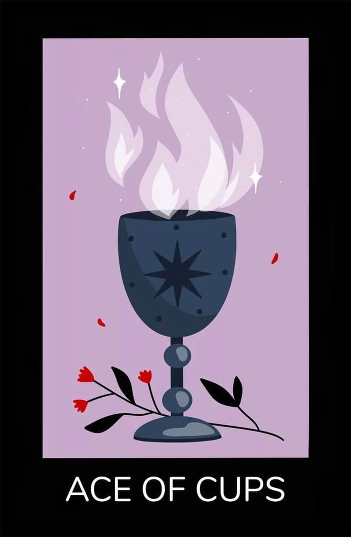 Ace of Cups — Sabotage Tarot