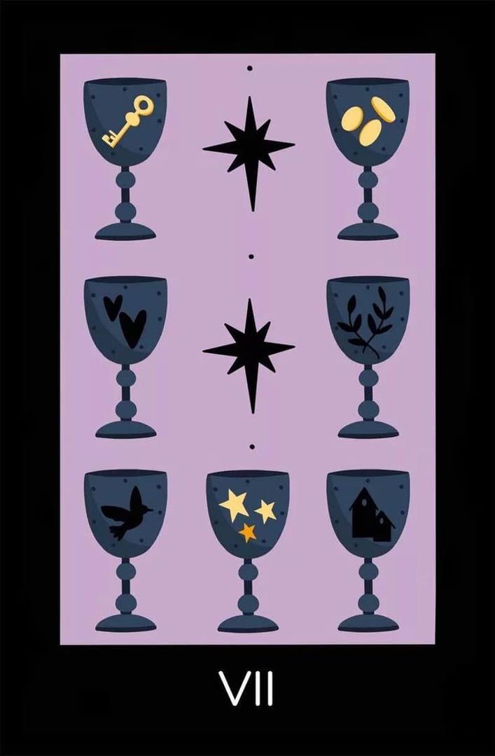 Seven of Cups — Sabotage Tarot
