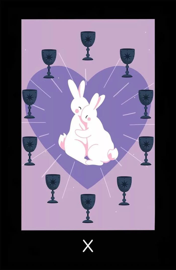 Ten of Cups — Sabotage Tarot