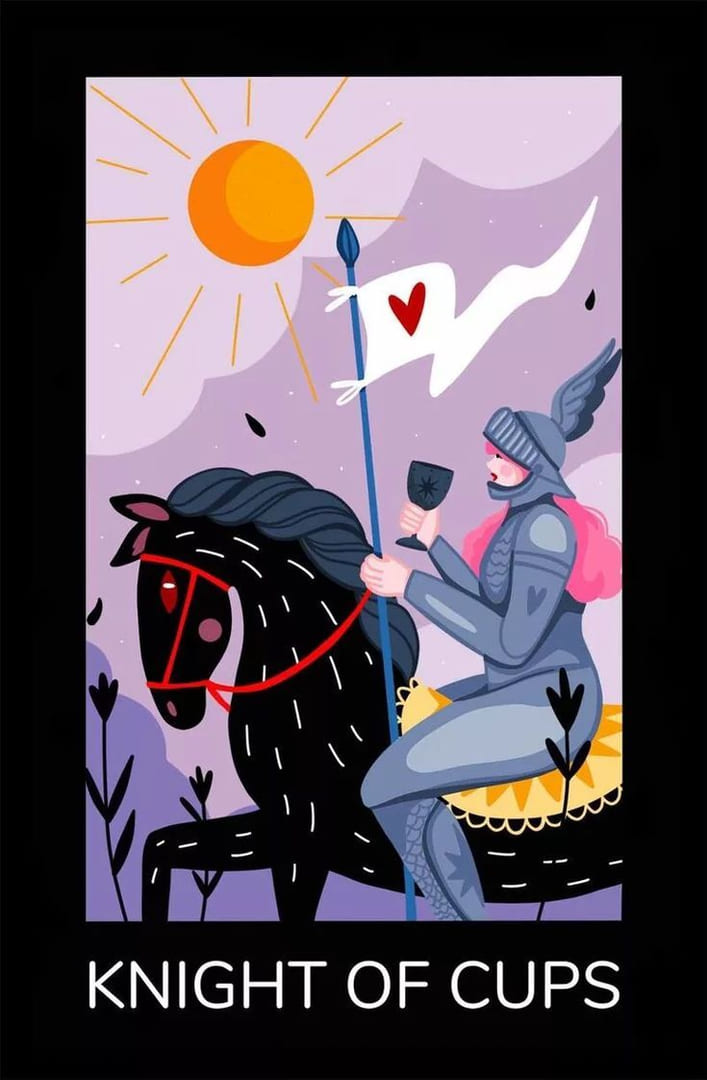 Knight of Cups — Sabotage Tarot