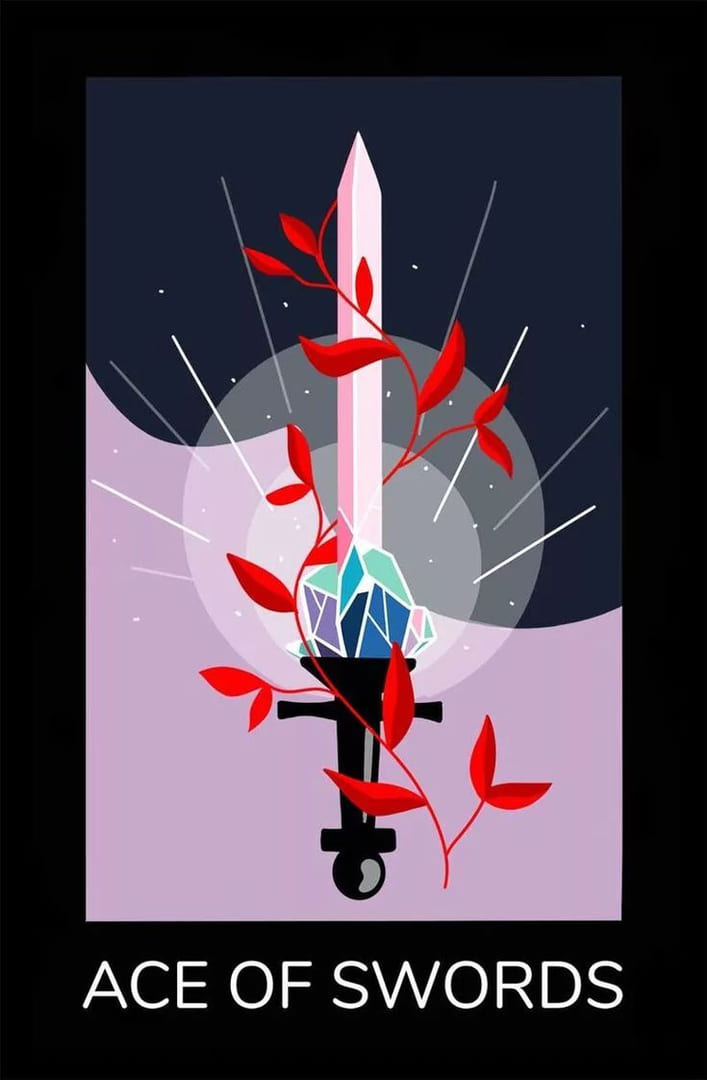 Ace of Swords — Sabotage Tarot