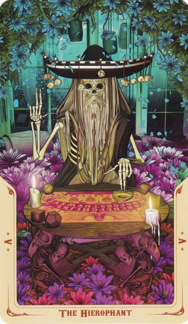 The Hierophant — Santa Muerte Tarot Card Meanings