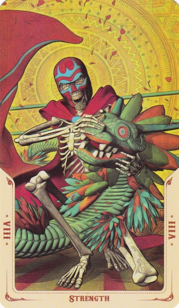 Strength — Santa Muerte Tarot Card Meanings