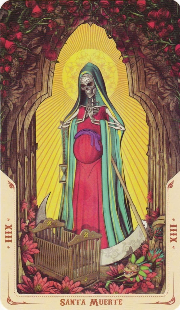 Death — Santa Muerte Tarot Card Meanings