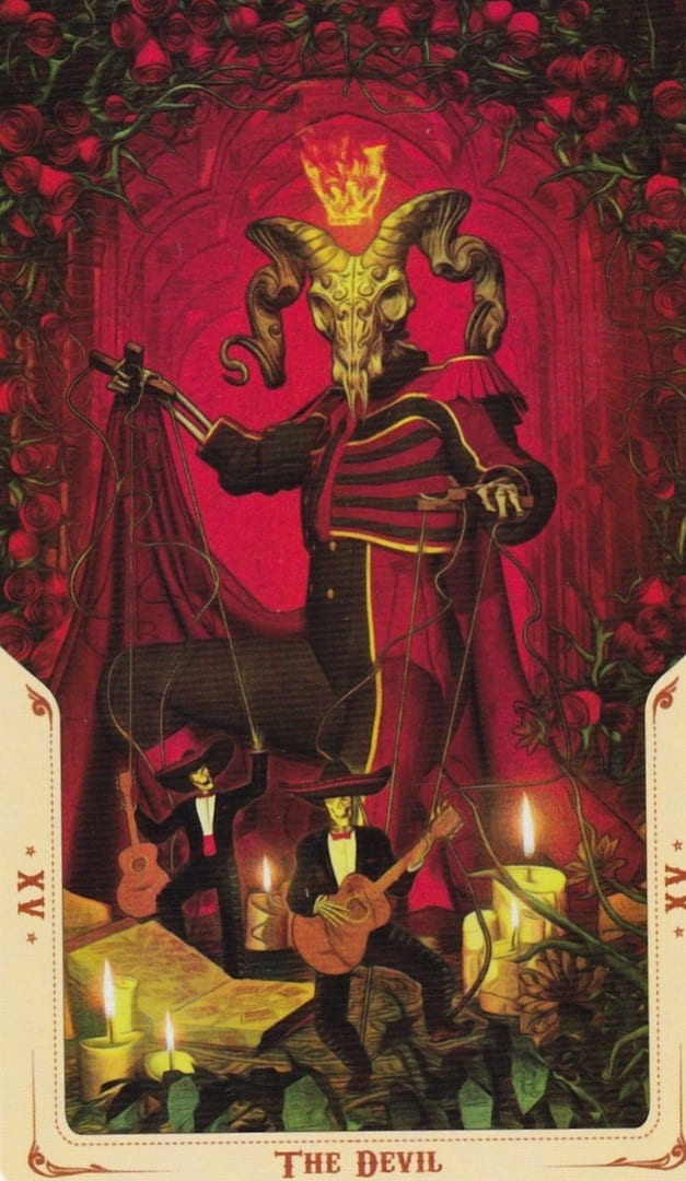 The Devil — Santa Muerte Tarot Card Meanings