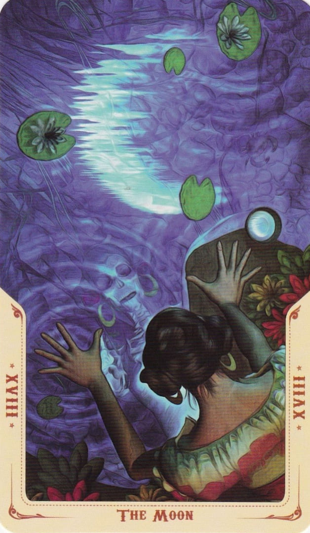 The Moon — Santa Muerte Tarot Card Meanings