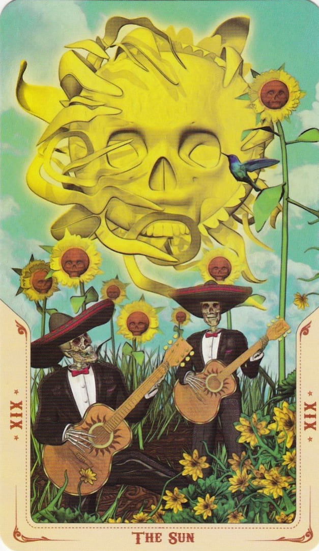 The Sun — Santa Muerte Tarot Card Meanings