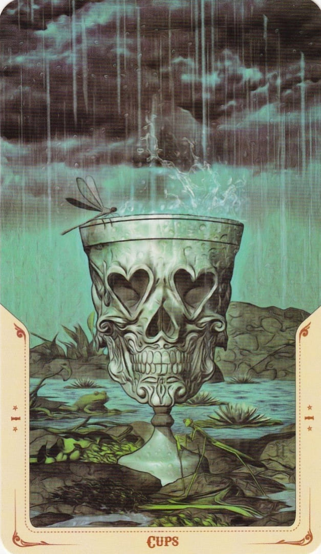 Ace of Cups — Santa Muerte Tarot Card Meanings
