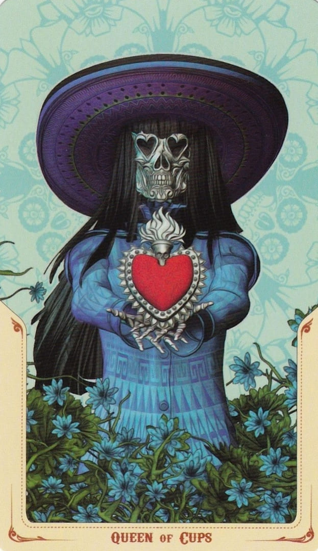 Queen of Cups — Santa Muerte Tarot Card Meanings