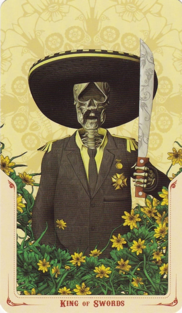 King of Swords — Santa Muerte Tarot Card Meanings
