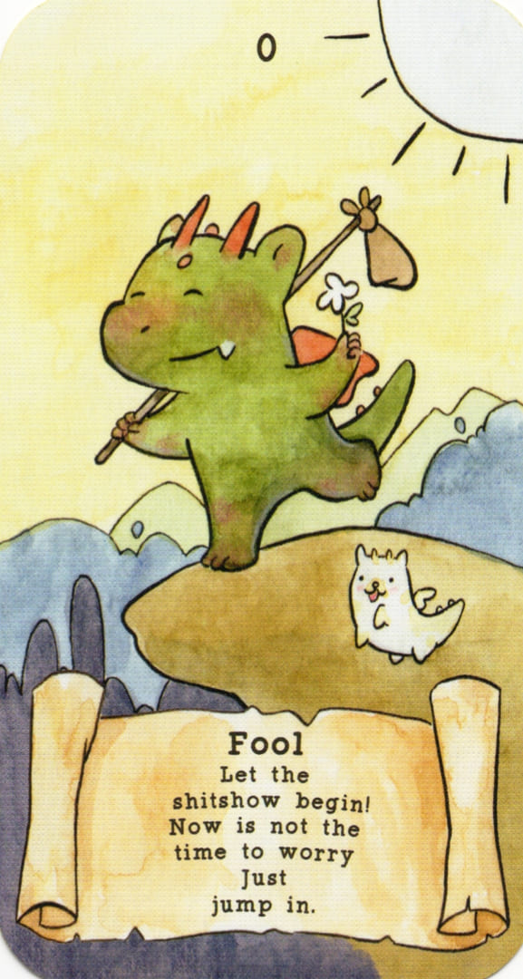 The Fool — Sassy Dragons Tarot
