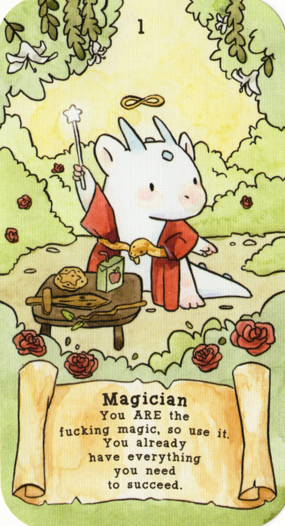 The Magician — Sassy Dragons Tarot