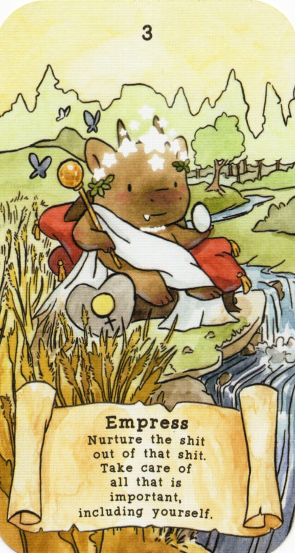 La Emperatriz — Sassy Dragons Tarot