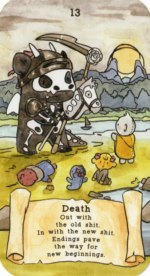 Death — Sassy Dragons Tarot
