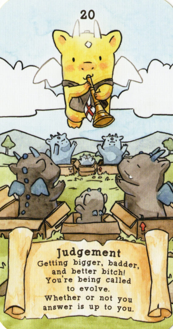 Judgement — Sassy Dragons Tarot