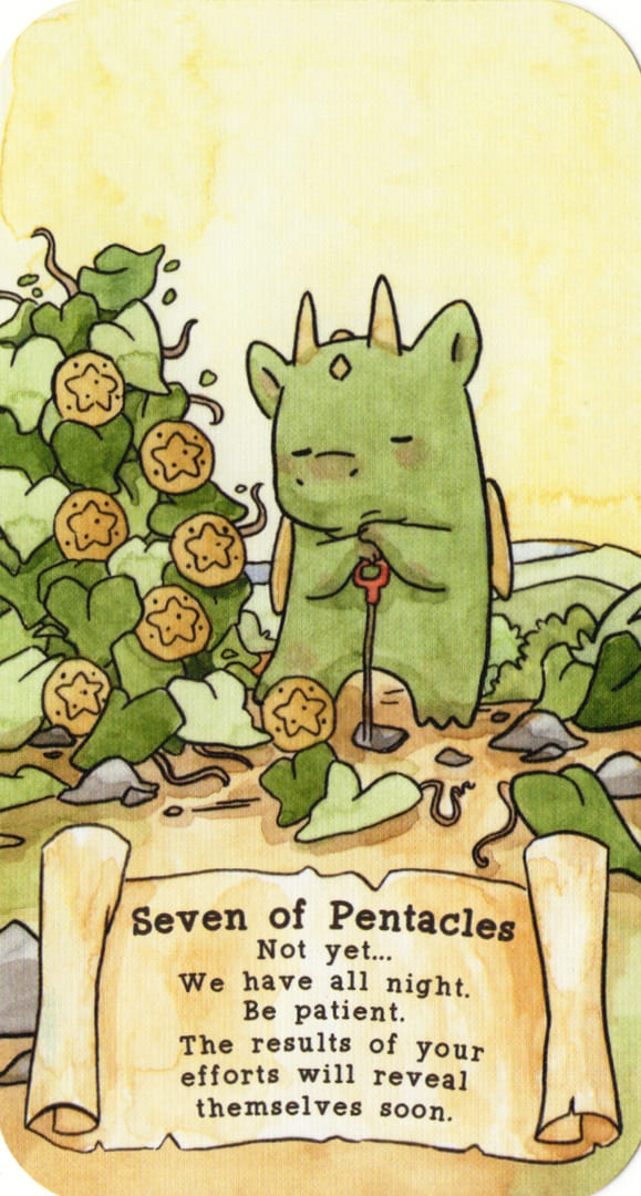 Nine of Cups — Sassy Dragons Tarot