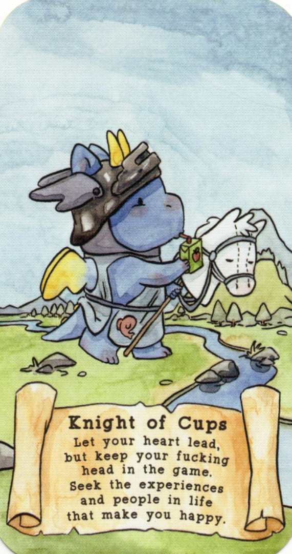 Knight of Cups — Sassy Dragons Tarot