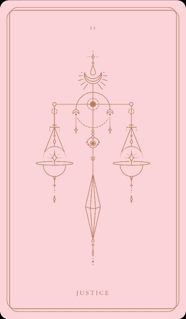 La Justicia — Soul Cards Tarot