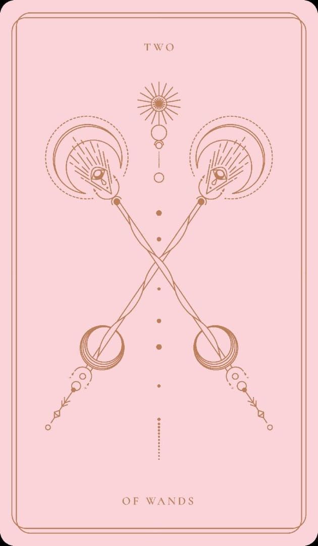 Dos de Bastos — Soul Cards Tarot