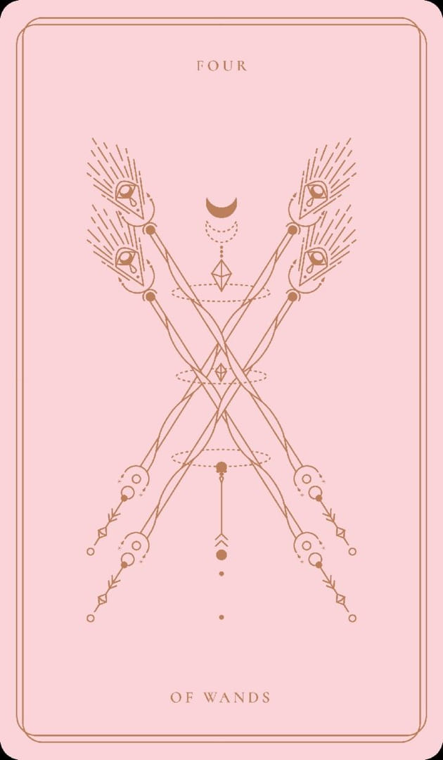 Four of Wands — Soul Cards Tarot
