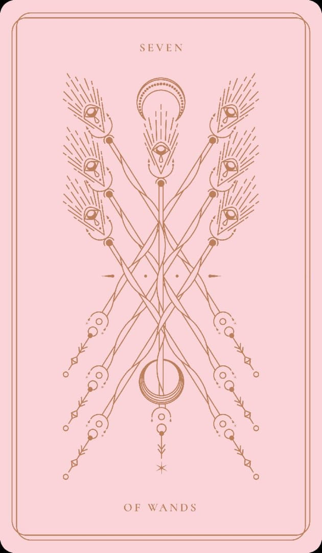 Seven of Wands — Soul Cards Tarot
