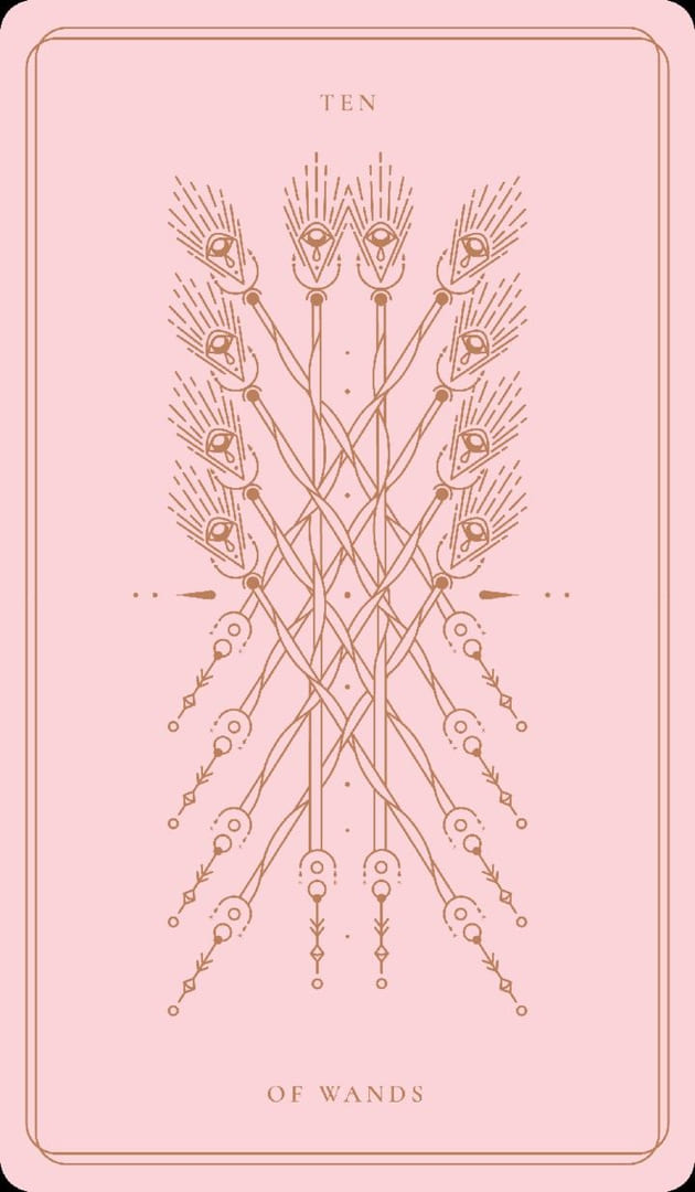 Diez de Bastos — Soul Cards Tarot