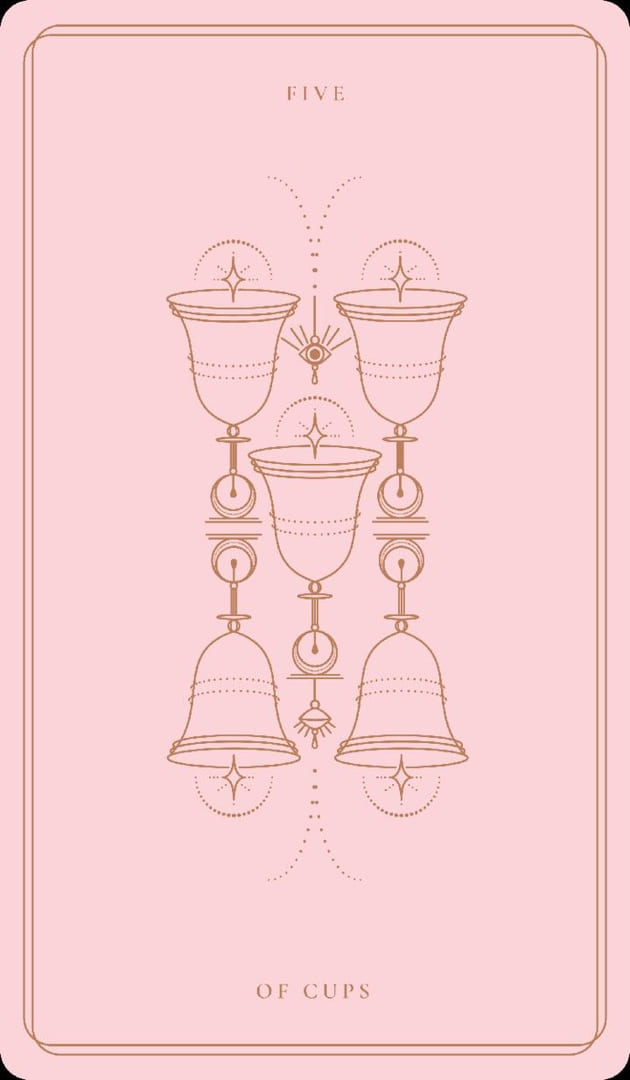 Five of Cups — Soul Cards Tarot