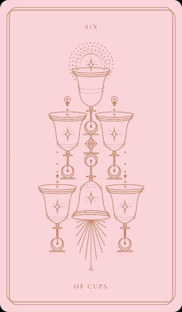 Six of Cups — Soul Cards Tarot