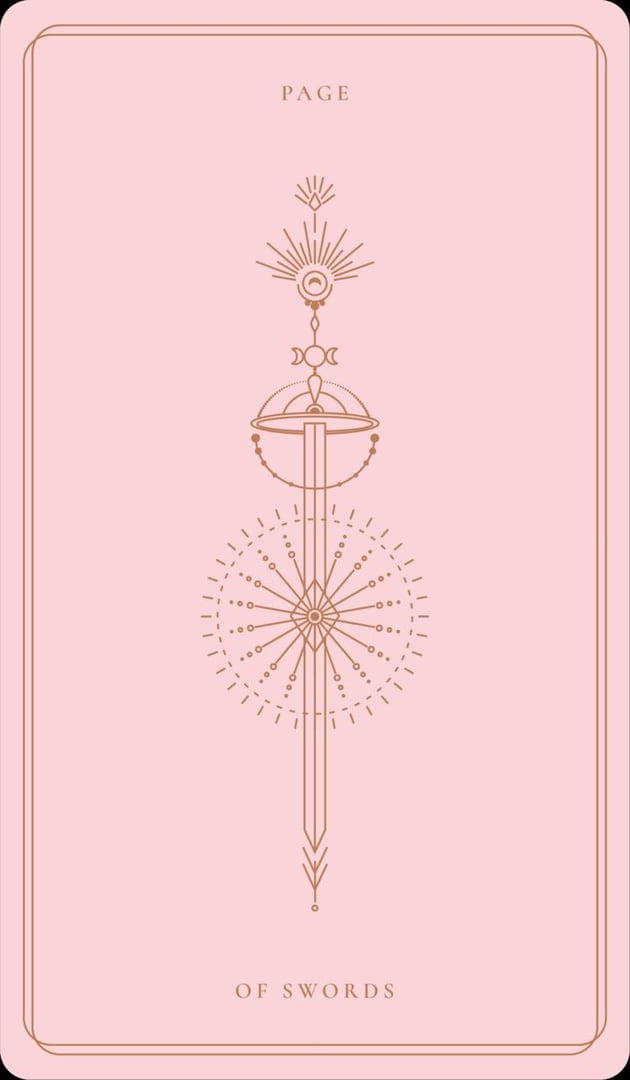 Page of Swords — Soul Cards Tarot