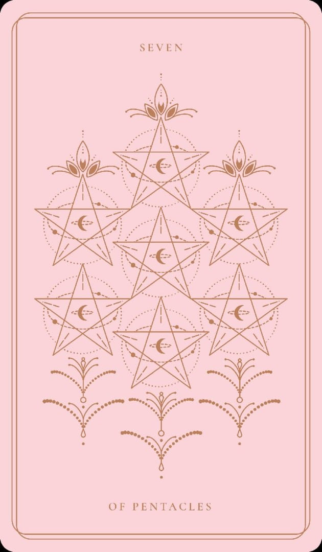 Siete de Oros — Soul Cards Tarot