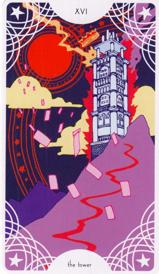 The Tower — Star Spinner Tarot