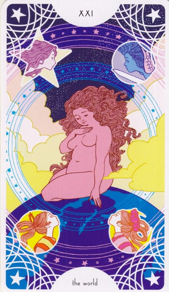 The World — Star Spinner Tarot