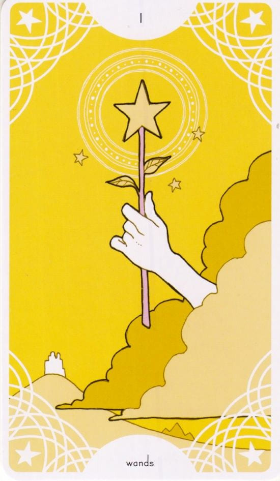 Ace of Wands — Star Spinner Tarot
