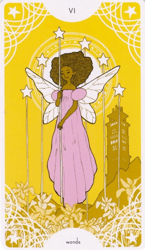 Six of Wands — Star Spinner Tarot