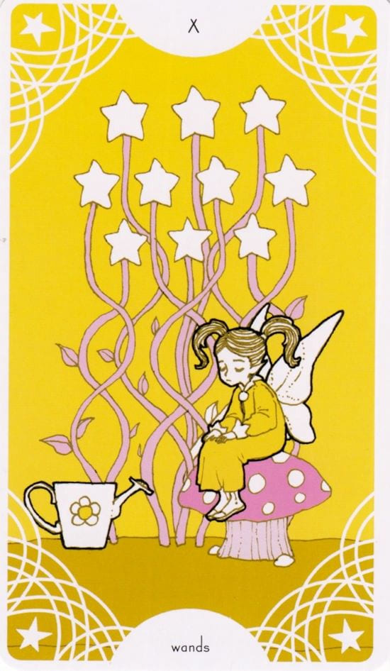 Ten of Wands — Star Spinner Tarot